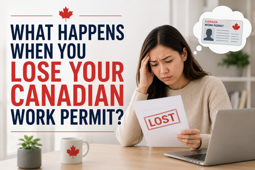 Lost Work Permit in Canada